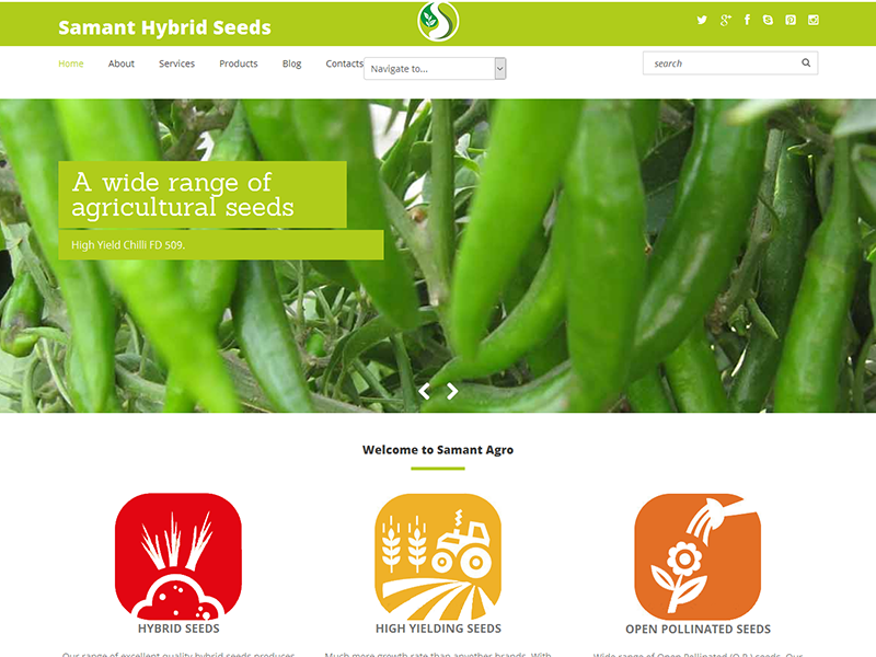 Agriculture Website
